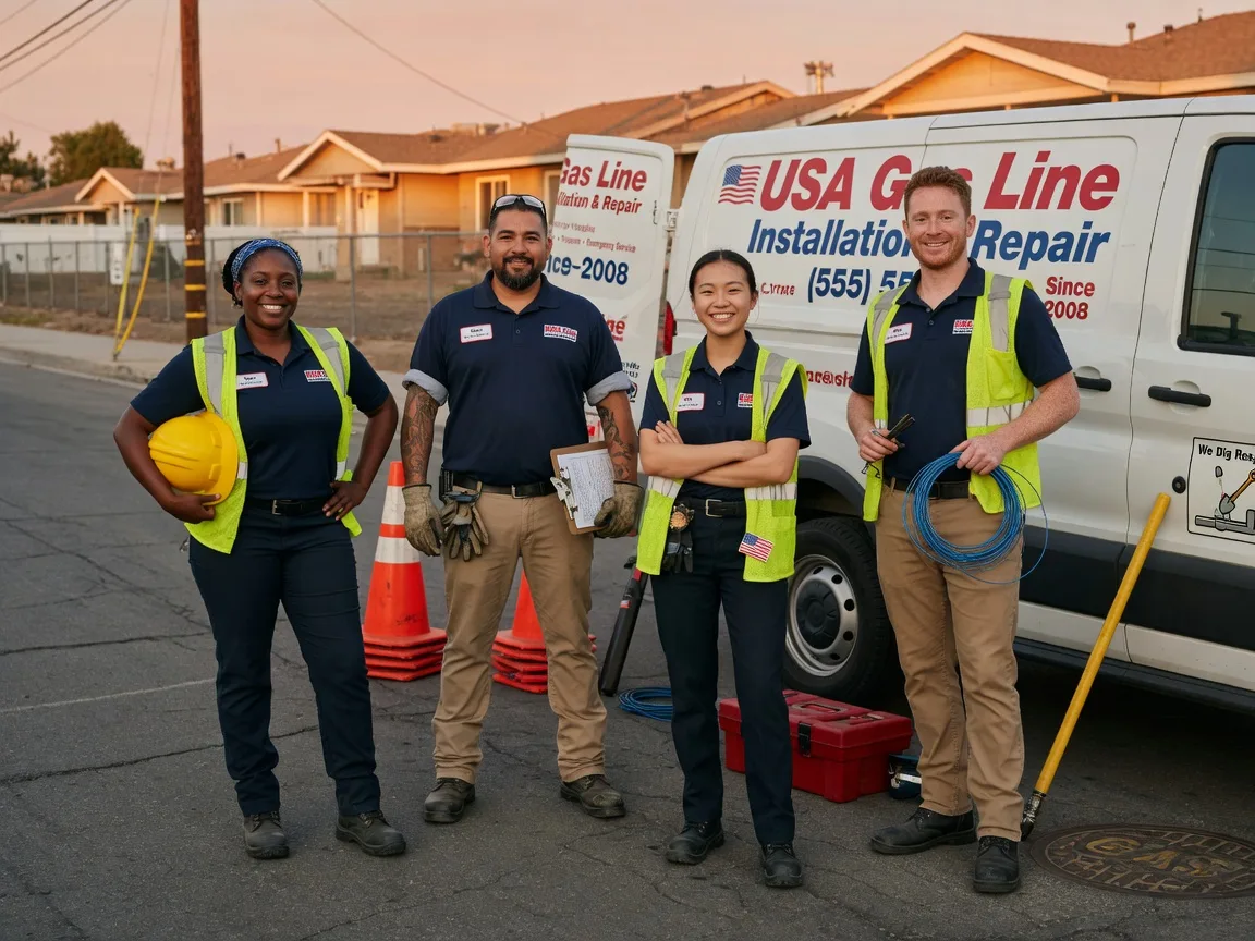 Gas Line Installation company in Marion, MS